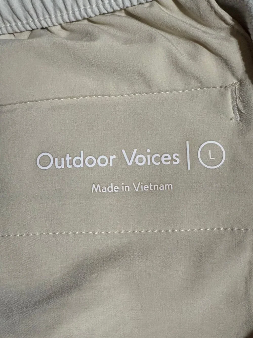 Outdoor Voices Men's RecTrek Pants Size Large